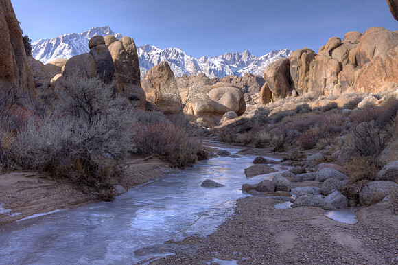 Alabama Hills west of Lone Pine,Ca