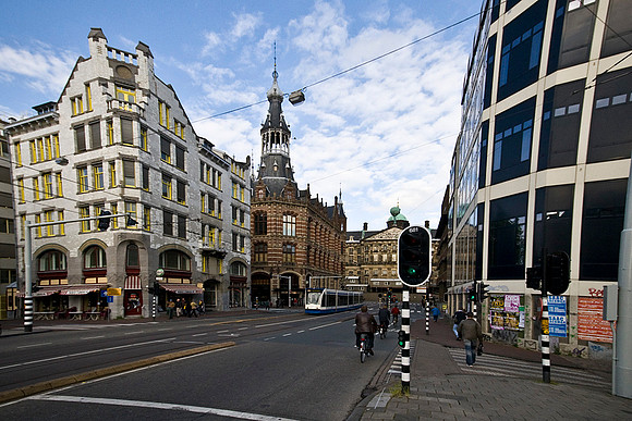 Walkin the streets in Amsterdam