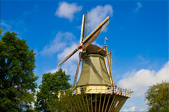 Windmill in Amsterdam